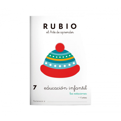 PACK 10 CUADERNOS RUBIO EDUC. INFANTIL PR7