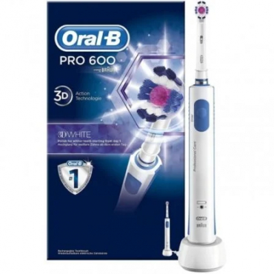 Cepillo Dental Braun Oral-B Professional Care 600 3D White Clean