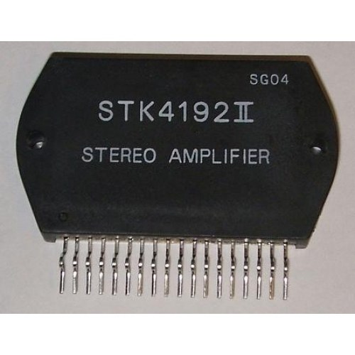 STK4192 II Circuito Integrado Amplificador Potencia 18 pines