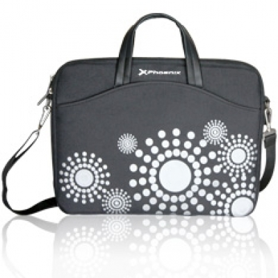 Maletin portatil laptop phoenix amara hasta 16 pulgadas negro