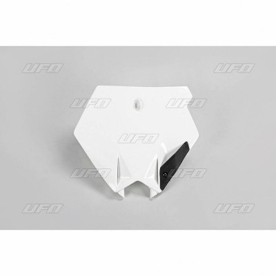 Portanúmeros delantero UFO blanco KTM SX85 KT03078#047