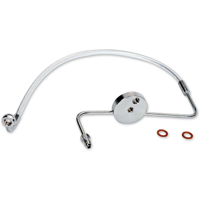 Designer Series DOT Front Lower Brake Line Kit MAGNUM 37008