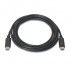 Aisens Cable Usb 2.0 3A Tipo Usb-C/M-Usb-C/M Negro 1M