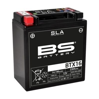 Batería BS Battery SLA BTX16 (FA) 300763