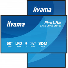 iiyama LH5075UHS-B2AG pantalla de señalización Pantalla plana para señalización digital 125,7 cm (49.5