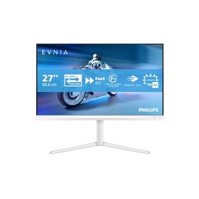 Evnia 5000 pantalla para PC 68,6 cm (27) 3840 x 2160 Pixeles 4K Ultra HD LCD Blanco