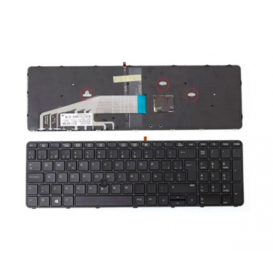 Teclado para portátil Hp Probook 650 G2 / 650 G3 / 655 G2 / 655 G3 / 450 G3 / 455 G3 / Retroiluminado