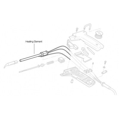 Resistencia Soldador Pulsmatic 55W 0552851 JBC