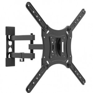 Soporte TV orientable de pared Approx appST12X, 17-55 pulgadas, hasta 30 kg, VESA 400x400 mm, orient. 180°, incl. ±20°, negro