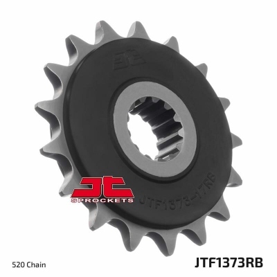 Piñón con goma anti-ruido JT SPROCKETS acero 1373 - 520 JTF1373.16RB