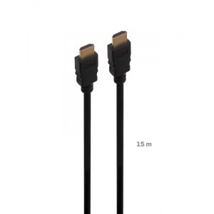 Cable HDMI 2.0. UHD 4K@60Hz. 18 Gbps. CCS. 26+28 AWG. 15 m. Fonestar 7904K-15