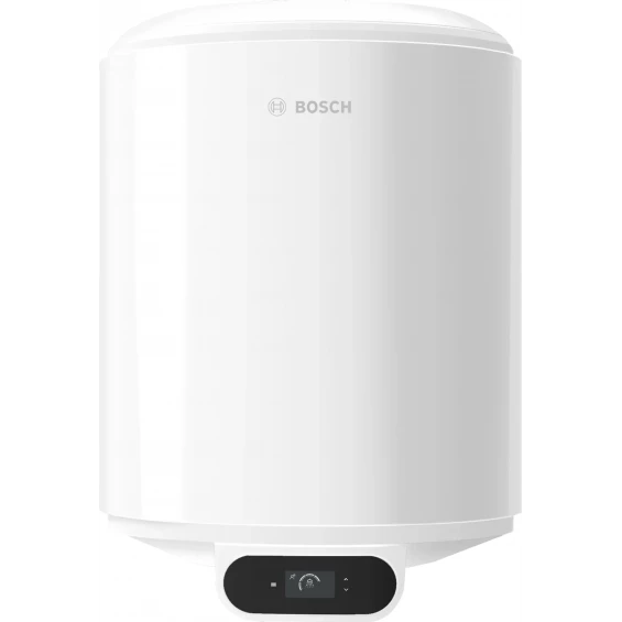 Termo eléctrico digital Bosch Tronic 4000 T TR4000T 80 EBP, 75 litros, 2.000 W, vertical, clase B, blanco