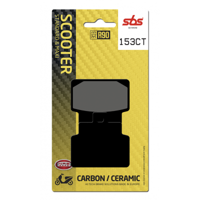 CT Scooter Carbon Tech Organic Brake Pads SBS 153CT
