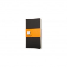 CUADERNO MOLESKINE CAHIER JOURNAL GRANDE DE RAYAS NEGRO QP316