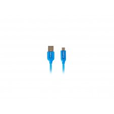 Lanberg CA-USBM-20CU-0018-BL cable USB 1,8 m USB 2.0 Micro-USB A USB A Azul