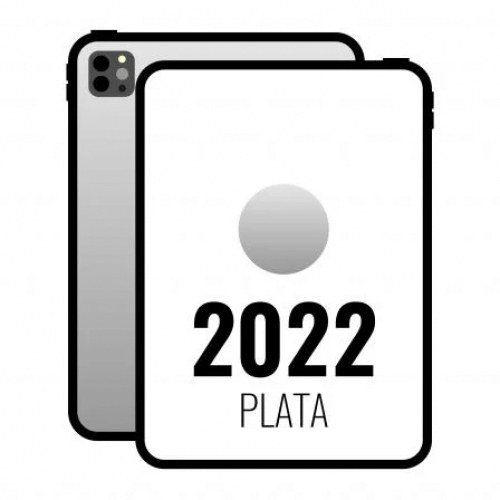 Apple iPad Pro 12.9 2022 6th WiFi/ M2/ 2TB/ Plata - MNY03TY/A