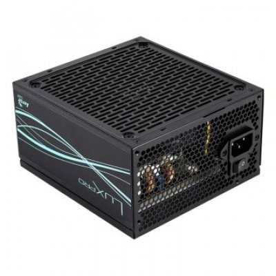 FUENTE DE ALIMENTACION AEROCOOL 750W LUX PRO CERTIFICADO 80 PLUS BRONZE PFC ACTIVO VENT. 14x14mm