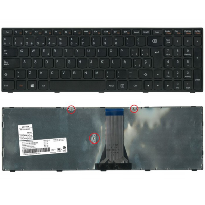 Teclado compatible para portátil LENOVO IdeaPad G50-45 / G50-70 / Z50-70 / B50-70 / Negro