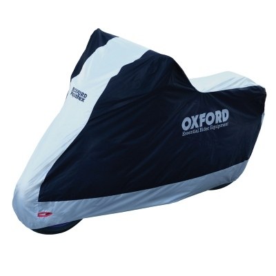 Funda de proteccion para motocicletas Extra grande (227cm) Oxford CV206