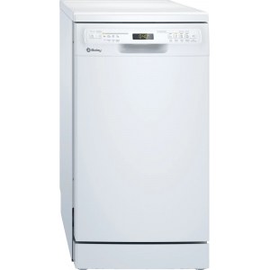 Lavavajillas Balay 3VN4030BA, 45 cm, 4 programas, 46dB, display, blanco