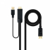 Cable Conversor Hdmi A Dp, Hdmi/M-Dp/M Negro 1.8 M