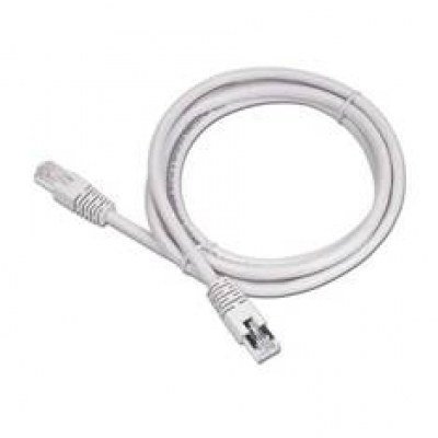 Cable red latiguillo rj45 utp pp12 - 15m macho - macho - cat. 5e - rj45 - 15 metros - gris