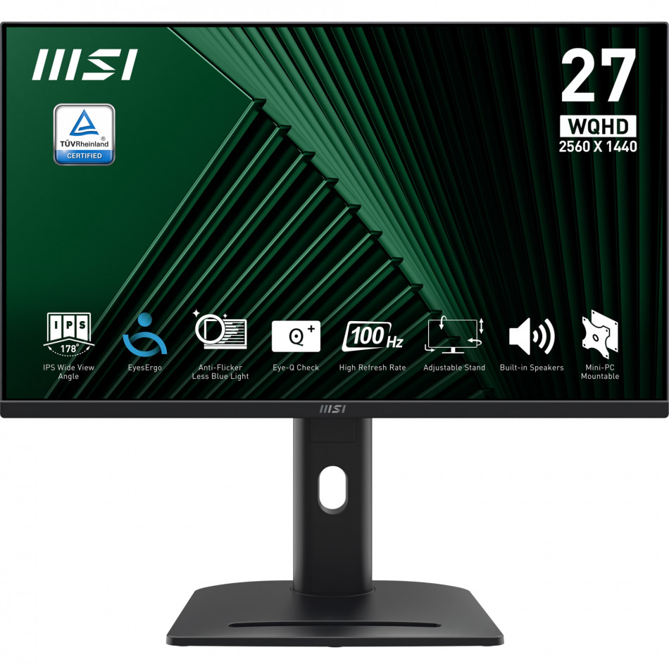 Pro MP275QPG pantalla para PC 68,6 cm (27") 2560 x 1440 Pixeles Wide Quad HD LCD Negro