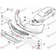 CUBIERTA SENSOR CONRTROL CRUCERO(O)