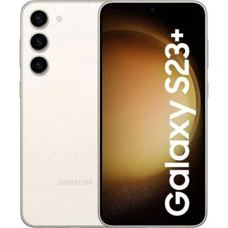 Smartphone Samsung Galaxy S23 Plus 8GB/ 256GB/ 6.6/ 5G/ Crema