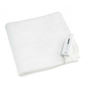 Calientacamas eléctrico Solac Artic CT8712, individual, 150 × 80 cm, 5 niveles, apagado 8 h, lavable a 30 °C