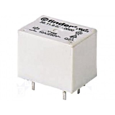 RELE 9Vdc 1Cto Conmutado 10A/250Vac FINDER