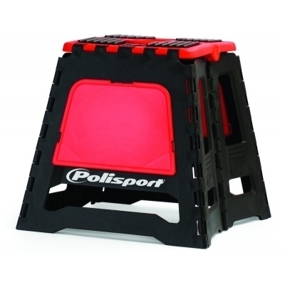 Caballete plegable de plástico Polisport rojo 8981500004 8981500004