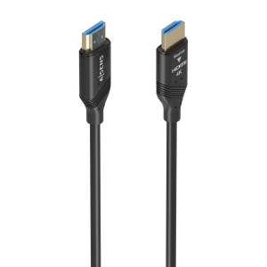 AISENS - CABLE HDMI V2.0 AOC PREMIUM ALTA VELOCIDAD / HEC 4K@60HZ 18GBPS, A/M-A/M, NEGRO, 15M