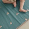Enrollagateo simple no impermeable “Conejos verde”
