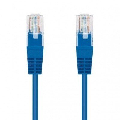 Cable de Red RJ45 UTP Nanocable 10.20.0102-BL Cat.5e/ 2m/ Azul