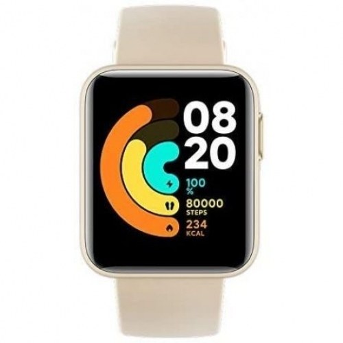 Smartwatch Xiaomi Mi Watch Lite/ Notificaciones/ Frecuencia Cardíaca/ GPS/ Marfil