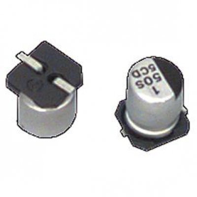 Condensador Electrolítico SMD 47uF 16Vdc 105ºC 6,3x5,7mm
