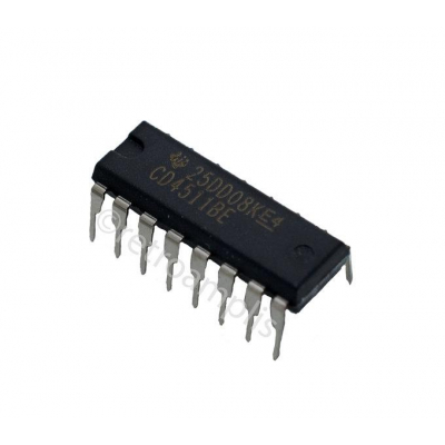 CD4511BE Circuito Integrado DIP16
