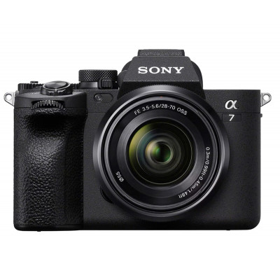 SONY ILCE7M4B NEGRO / CÁMARA HÍBRIDA FULL-FRAME Α7 IV + LENTE DE ZOOM DE 28-70 MM