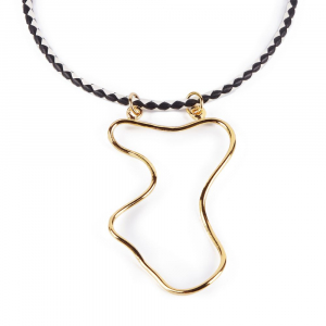 MALAWI collar #oro brillo 1 u