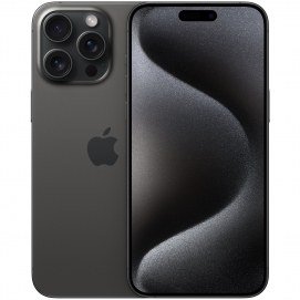 Teléfono móvil Apple iPhone 15 Pro Max 1TB, 6.7 pulgadas, titanio negro