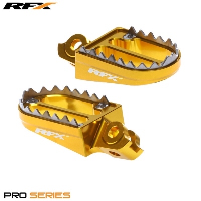 Reposapiés RFX serie Pro 2 (amarillo) - Suzuki RMZ250/450 FXFR3040199YL