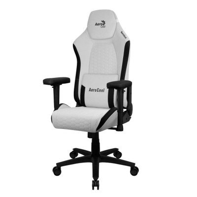 Silla Gaming Aerocool Crown/ Blanca