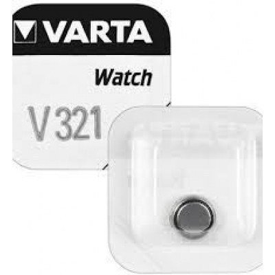 Pila Reloj 321 VARTA Oxido Plata SR616SW