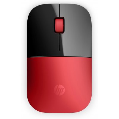 Rato HP Z3700 (Bluetooth - Casual - 1200 dpi - Vermelho)