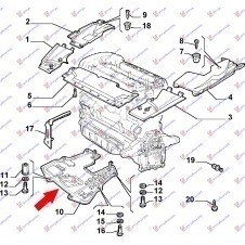 CUBIERTA DEBAJO MOTOR DE PLÁSTICO GASOLINA-03