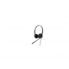 Yealink YHS34 DUAL auricular y casco Auriculares Alámbrico Diadema Oficina/Centro de llamadas Negro