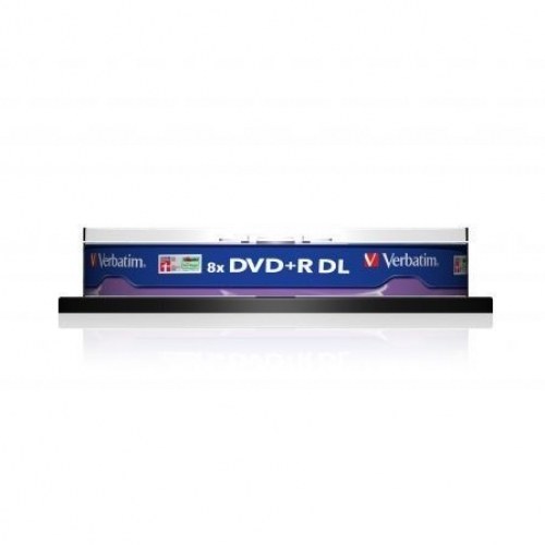 DVD+R Doble Capa Verbatim Advanced AZO 8X/ TarrinA10uds
