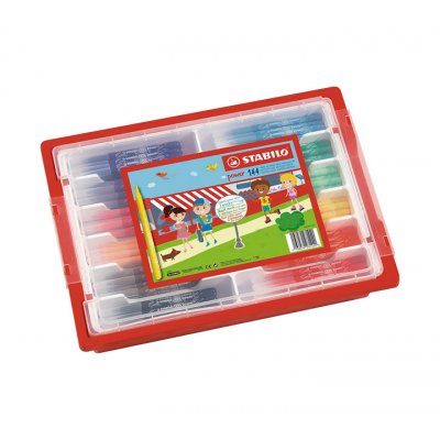 SCHOOLPACK 144 ROT. STABILO POWER F028144N STDO.