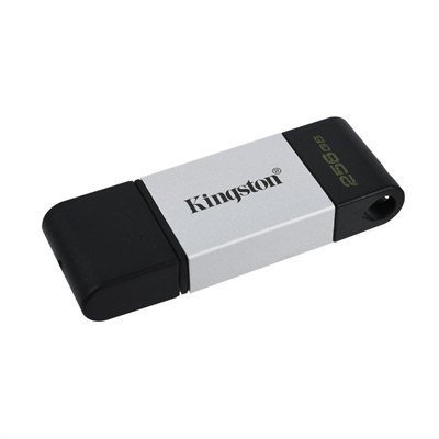 Memoria usb 3.2 tipo c kingston 256gb datatraveler dt80